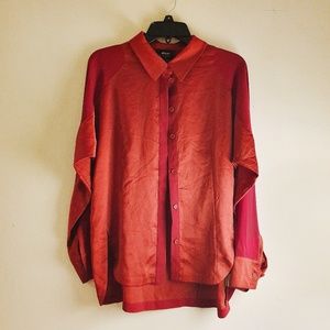 Nastygal Silky Dress Shirt